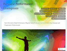 Tablet Screenshot of pinnacleperformancechampions.org